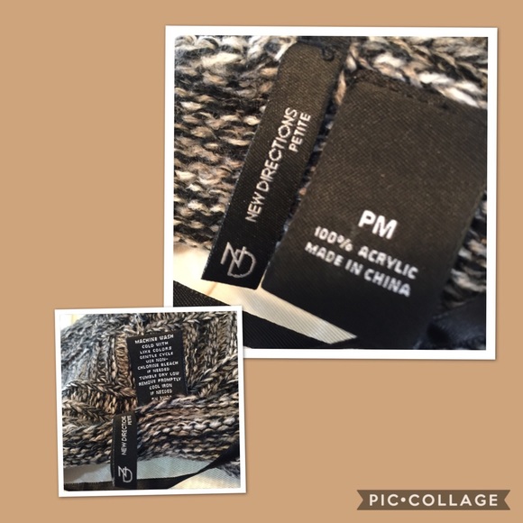 💥 New Directions Petite Circle Waterfall Hi/Lo - Picture 5 of 5